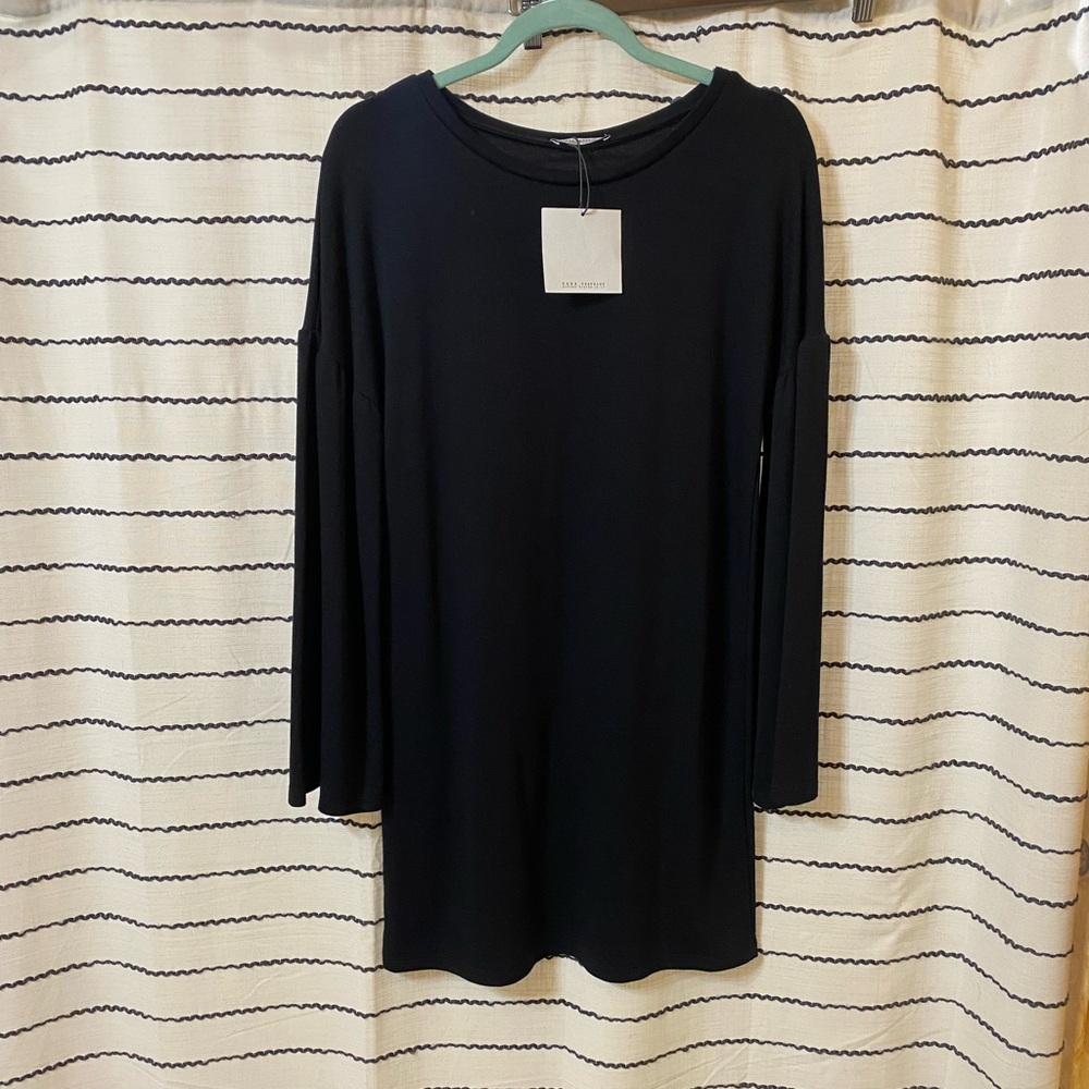 Zara Elegant Black Dress